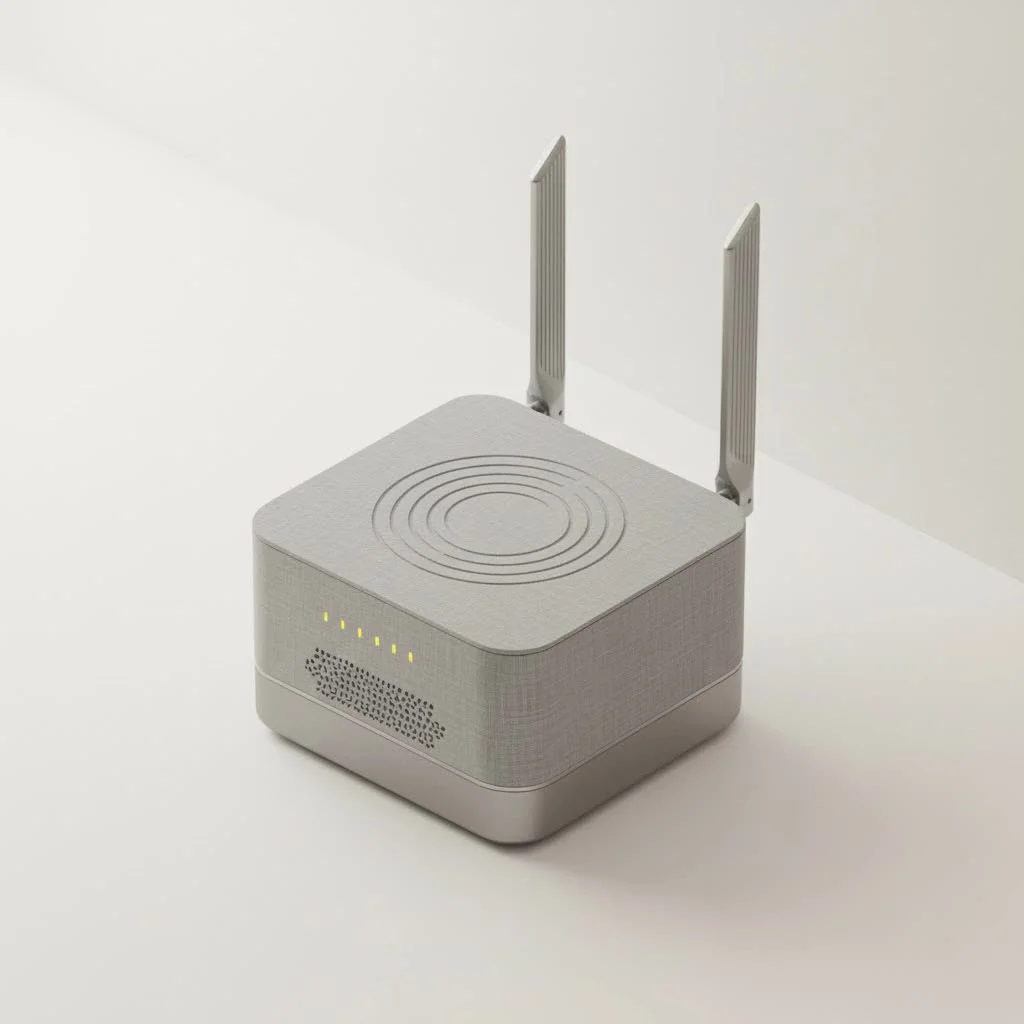 WiFi extender boosting signal for a Roku streaming device