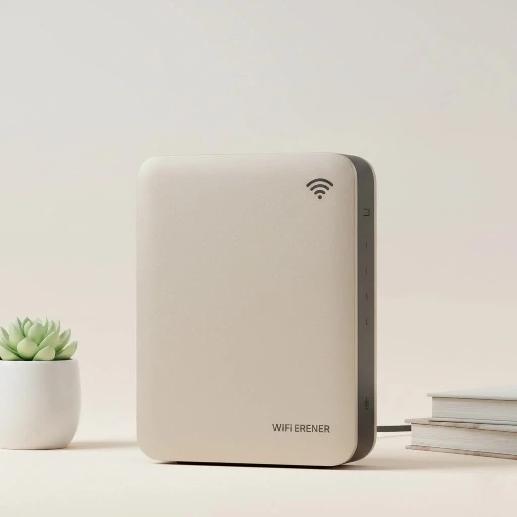 Long distance WiFi extender device with strong signal