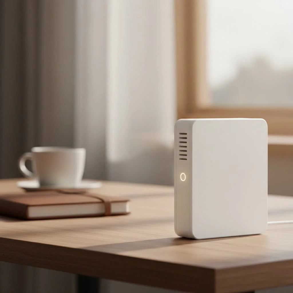 High range WiFi extender device with multiple antennas