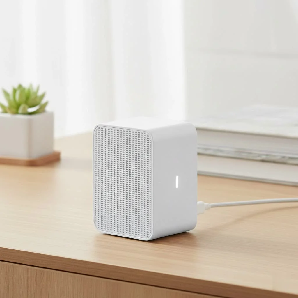 Mesh WiFi extender system covering a large home