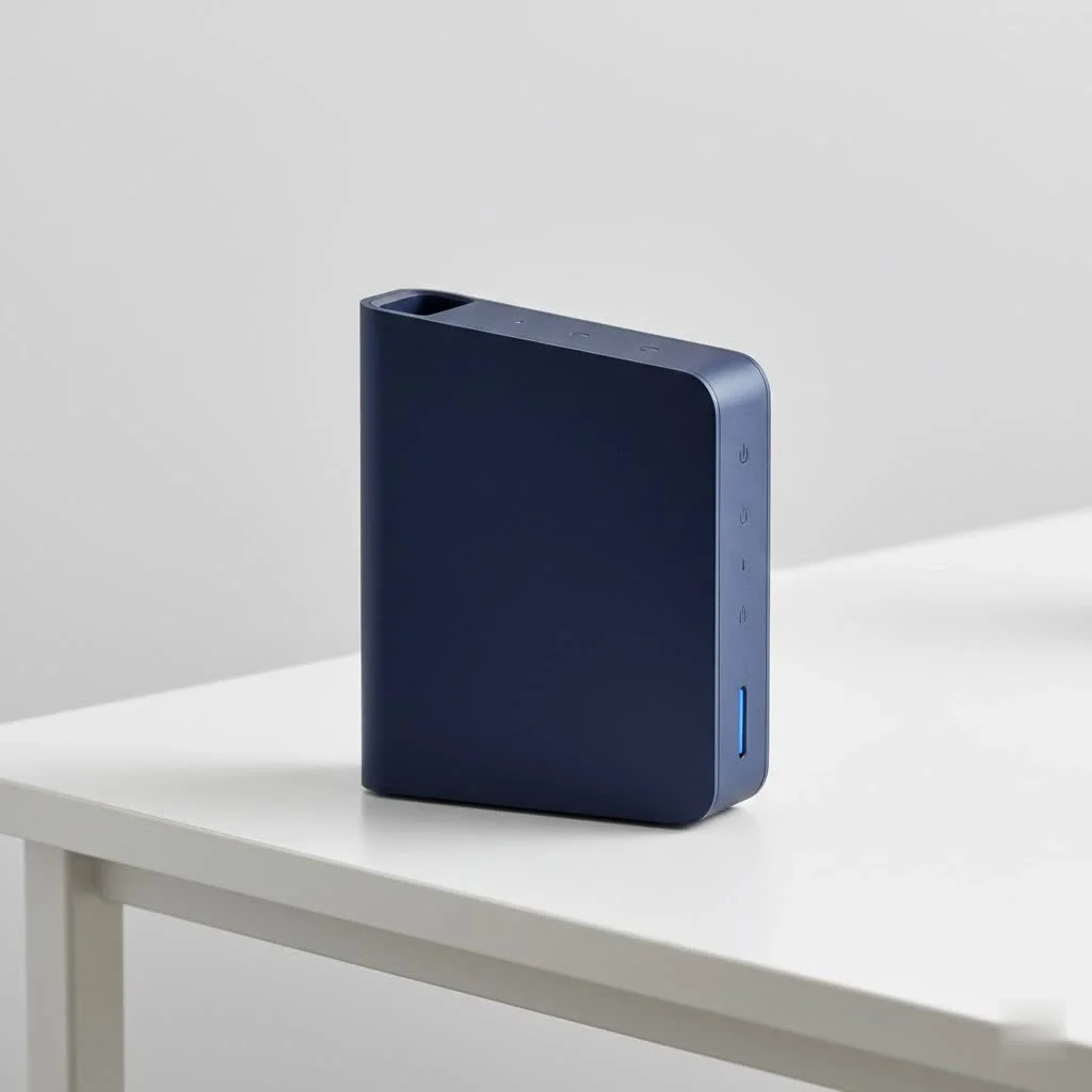 WiFi extender boosting signal to cover a large home